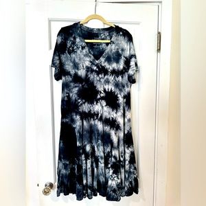 NWOT Torrid Mini Super Soft Trapeze Dress with Pockets Plus-Size 2X